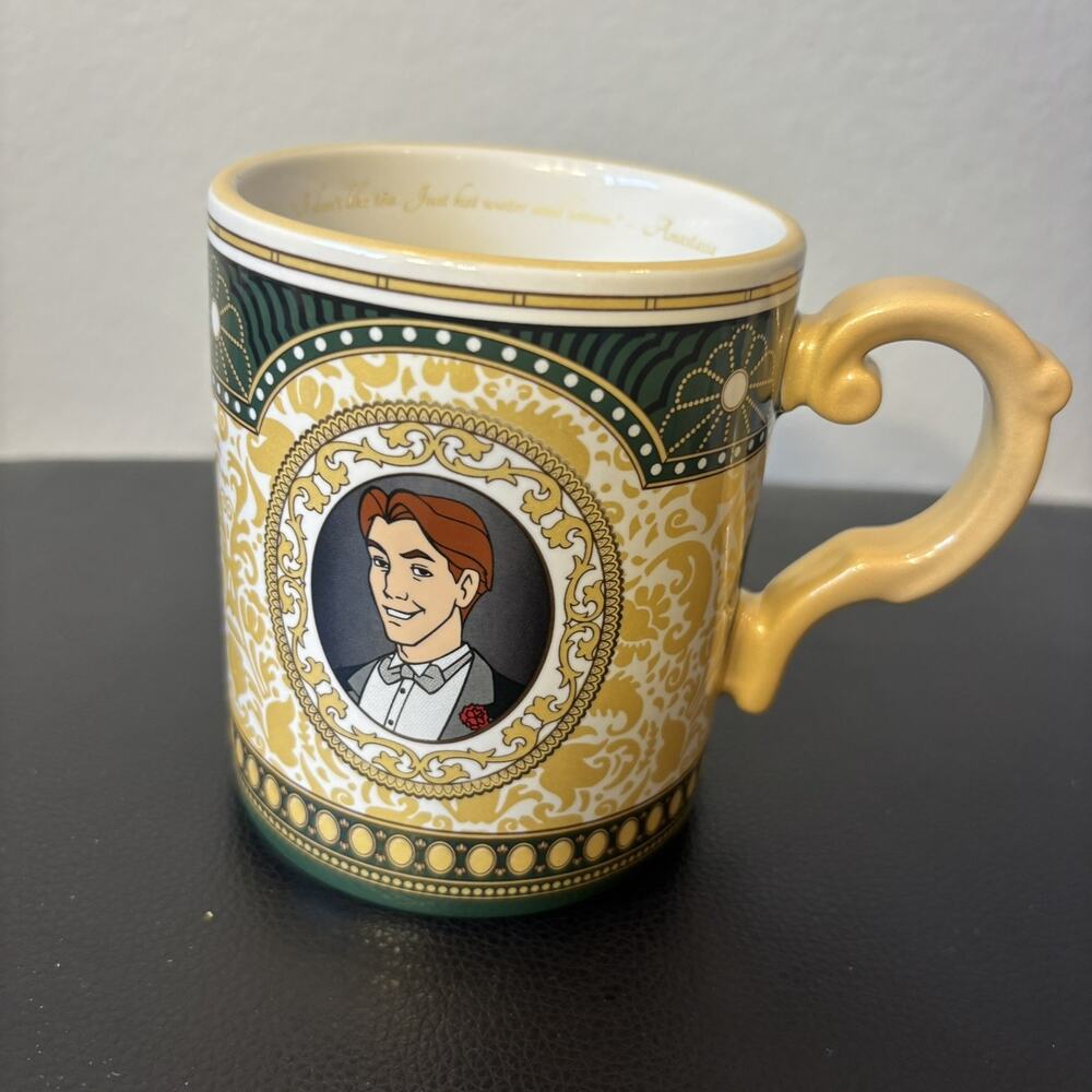 Disney Parks Anastasia Mug 25th Anniversary Dimitri Anya 20th Century Fox